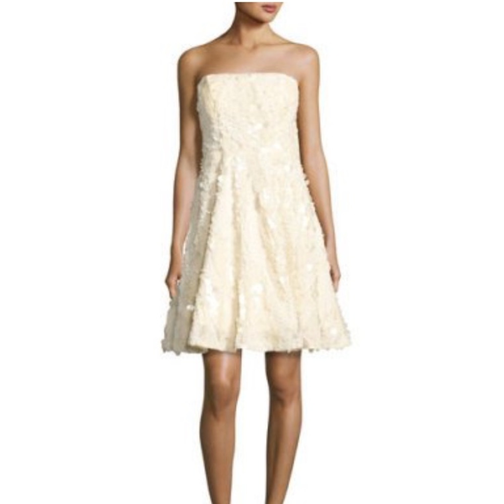 Beautiful sequins and lace detail dress